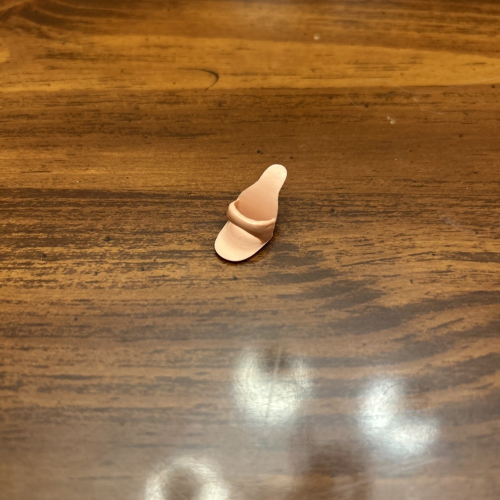 Vintage Pale Flesh Color Peach Barbie High Heel Pump Dress Shoe‎